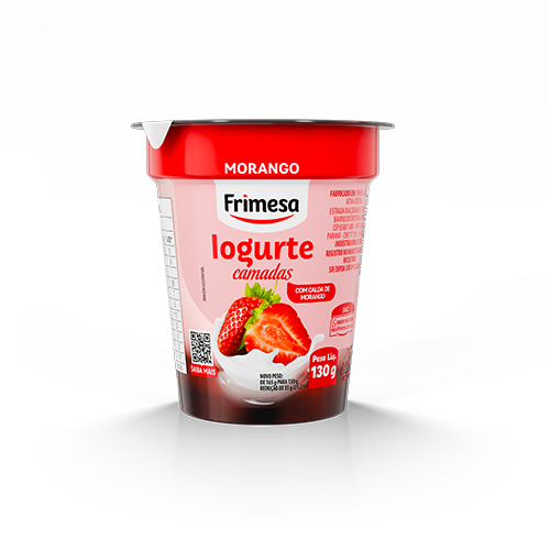 Iogurte Bicamadas Morango 130g