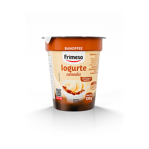 Iogurte Bicamada Banoffee 130g