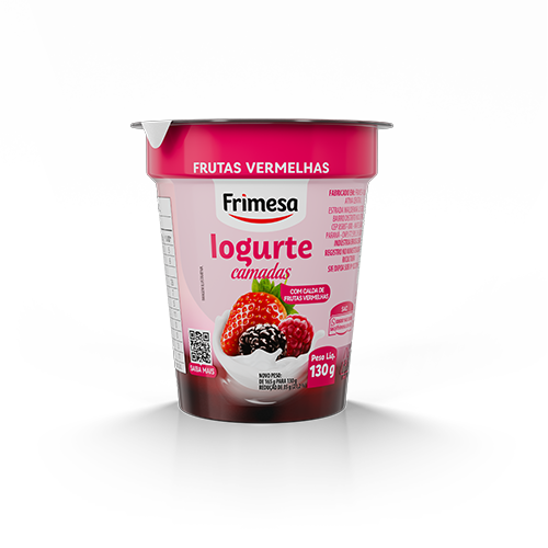 Iogurte Bicamadas Frutas Vermelhas 130g