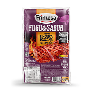 Massa de Linguiça Toscana em Manta 500g