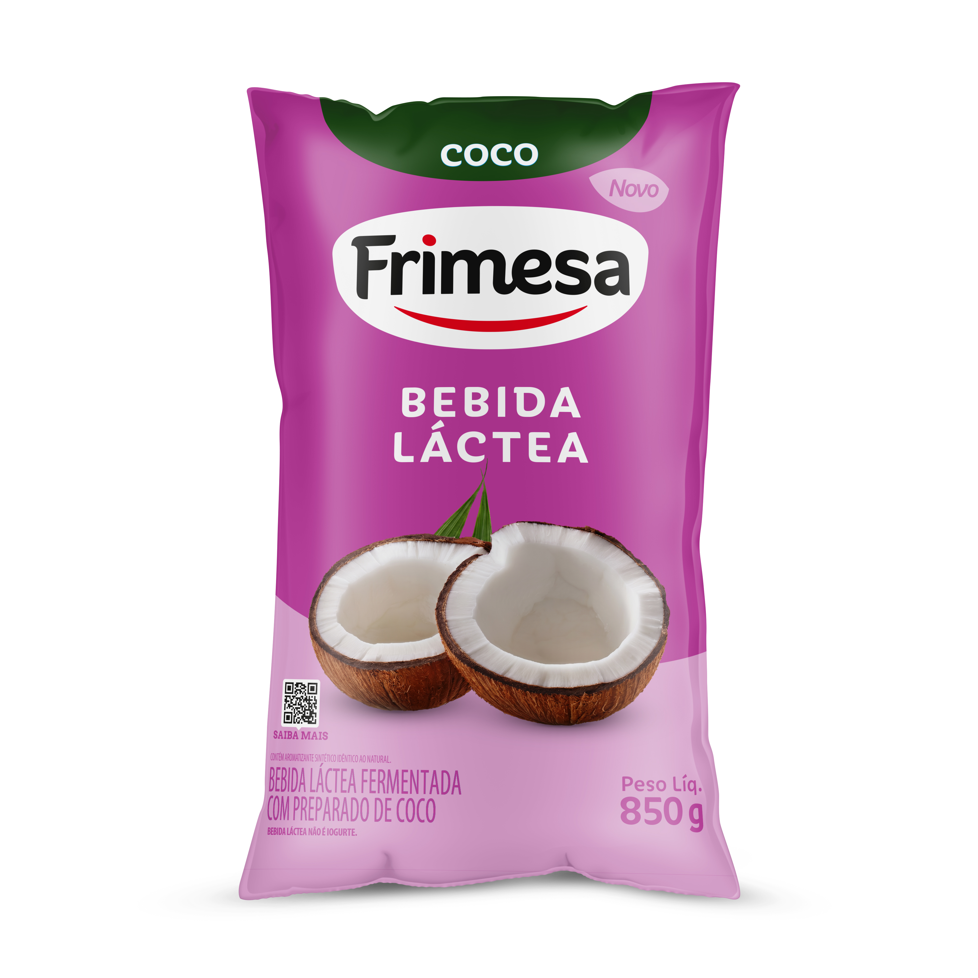 Bebida Láctea Pacote Coco 850g